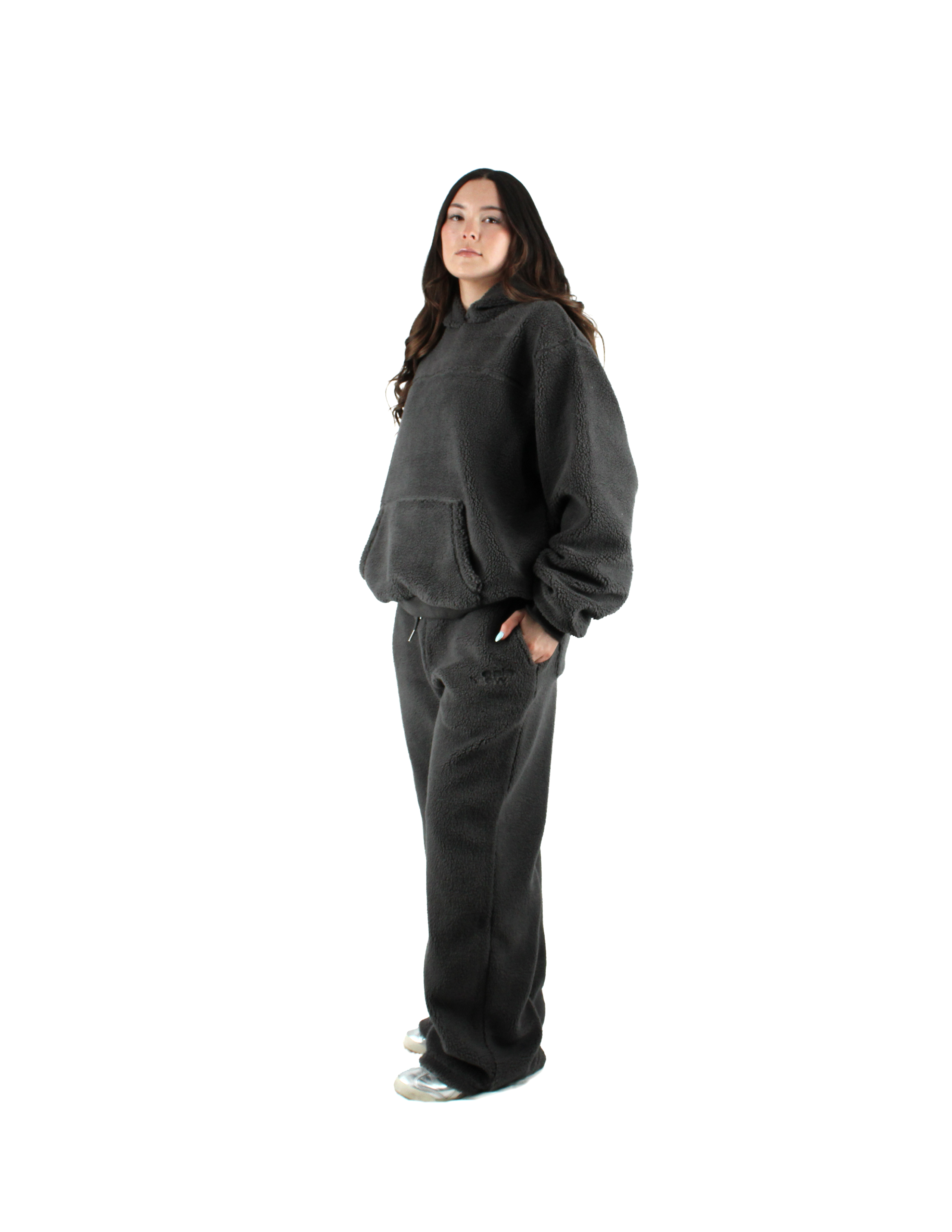 Fleece Top Grey