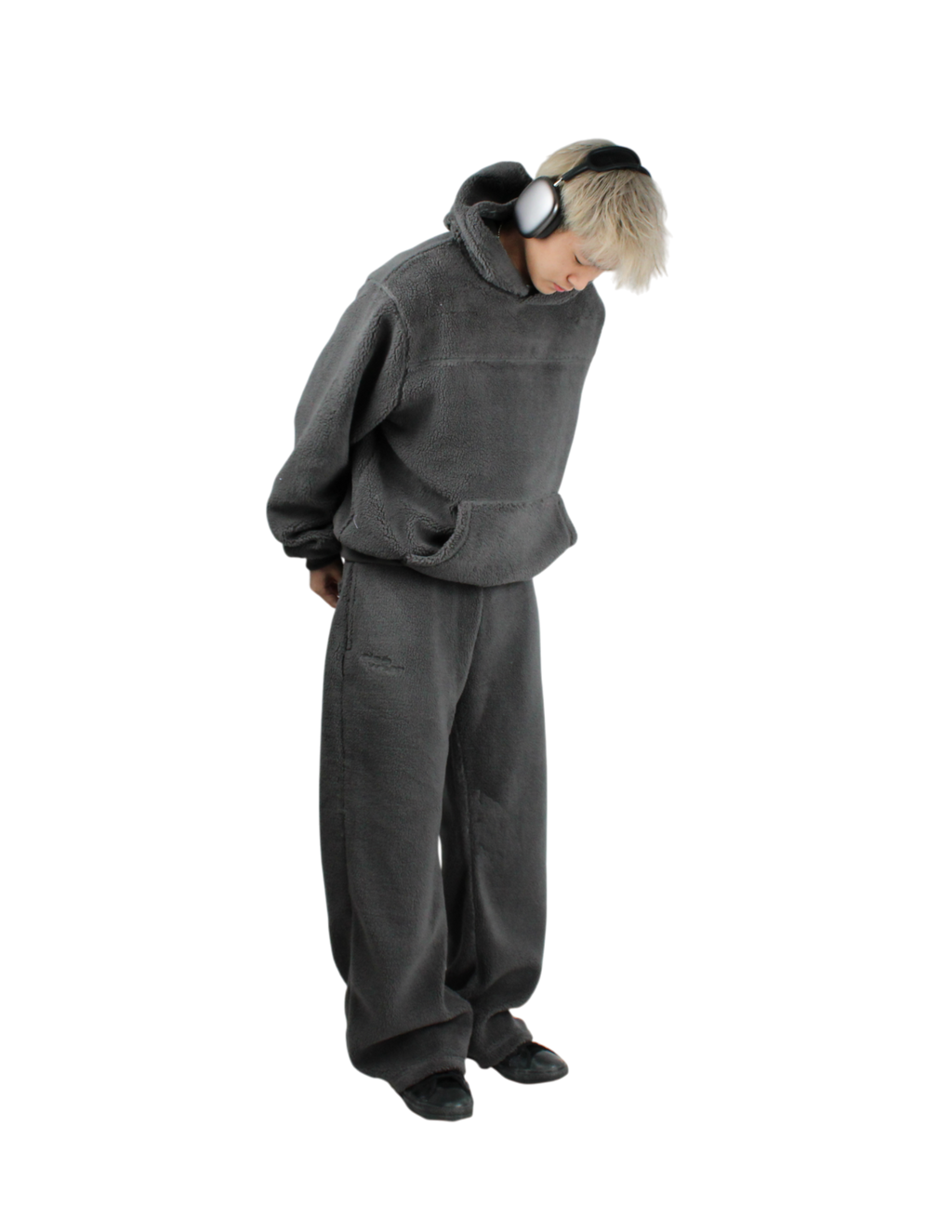 Fleece Top Grey
