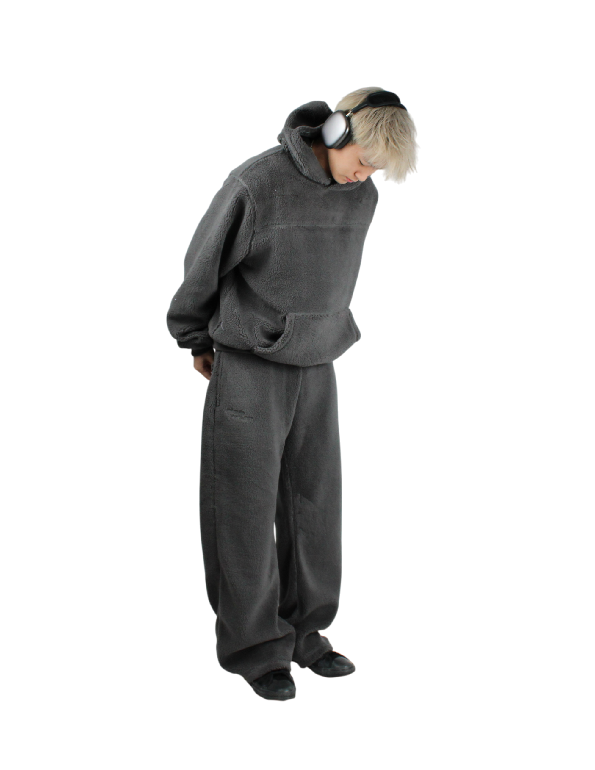 Fleece Top Grey